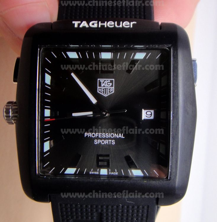 Swiss Made TAG Heuer Golf Watch Black Color